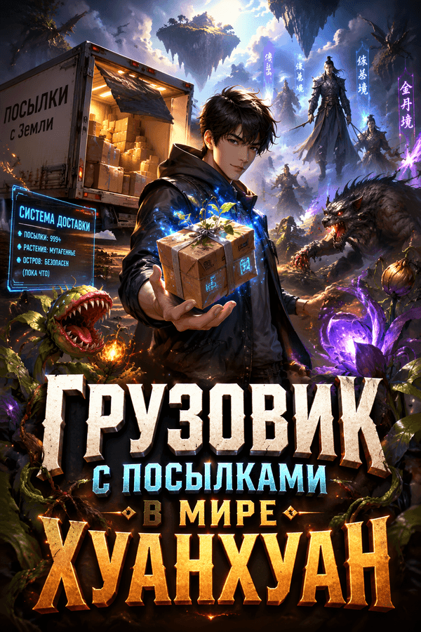 Грузовик с посылками в мире Хуанхуан