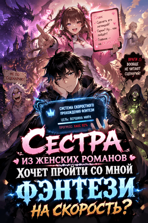 Сестра из женских романов хочет пройти со мной фэнтези на скорость?