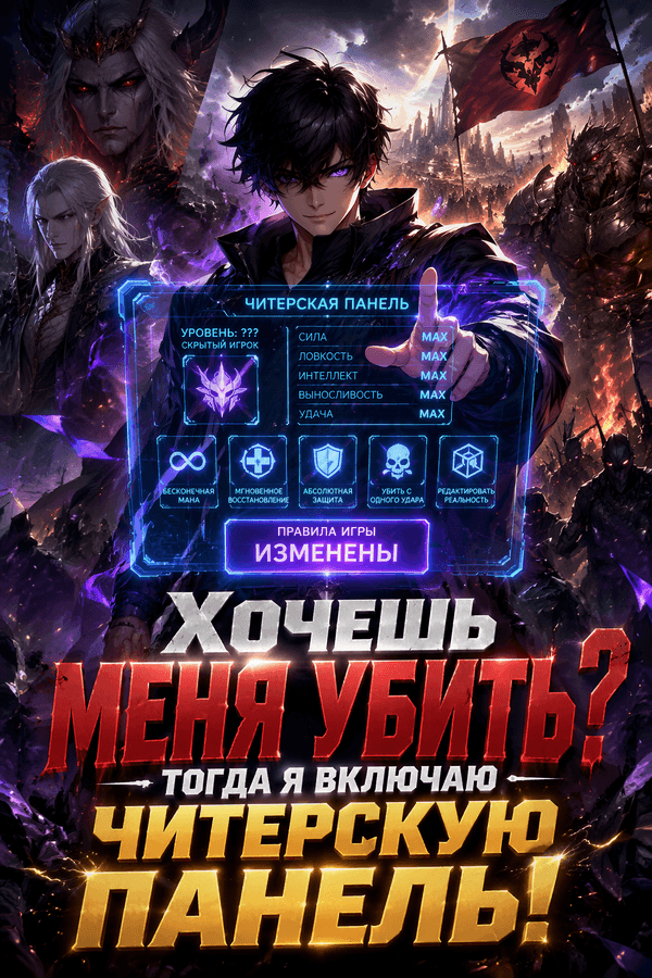 Хочешь меня убить? Тогда я включаю читерскую панель!
