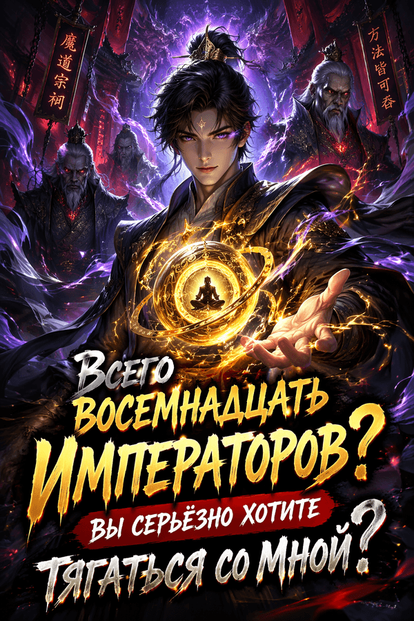 Всего восемнадцать императоров? Вы серьёзно хотите тягаться со мной?