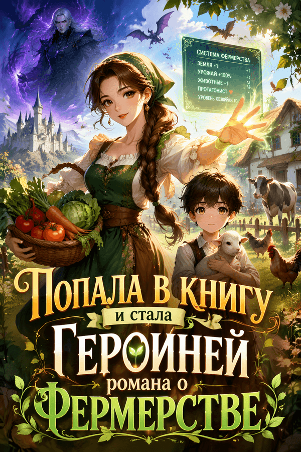 Попала в книгу и стала героиней романа о фермерстве
