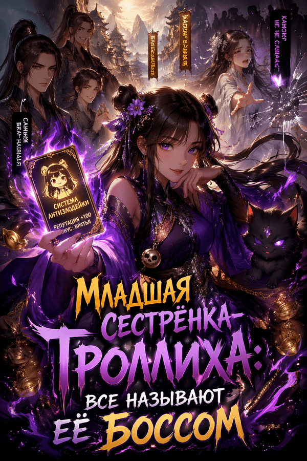 Младшая сестрёнка-троллиха: все называют её боссом
