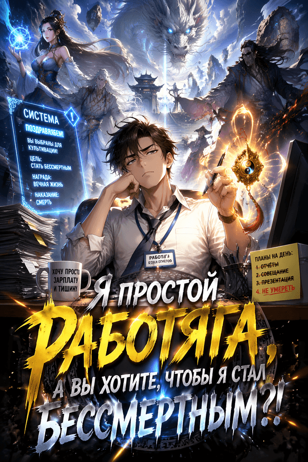 Я простой работяга, а вы хотите, чтобы я стал бессмертным?!