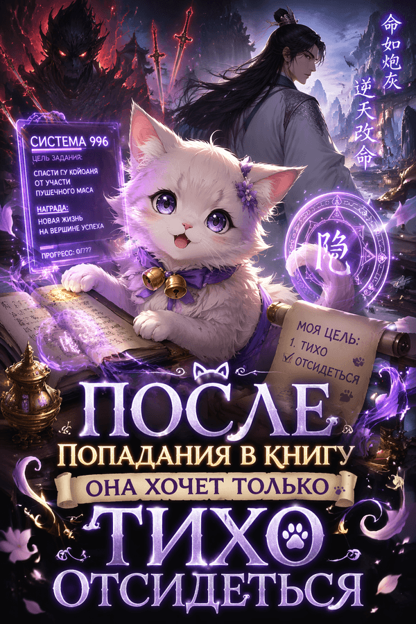 После попадания в книгу она хочет только тихо отсидеться