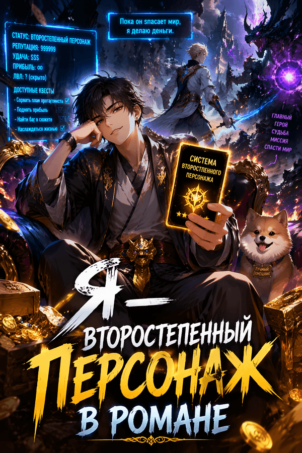 Я — второстепенный персонаж в романе