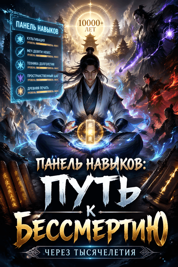 Панель навыков: Путь к бессмертию через тысячелетия