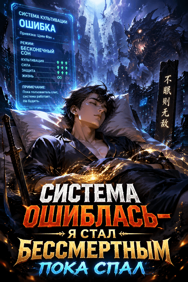 Система ошиблась — я стал бессмертным, пока спал