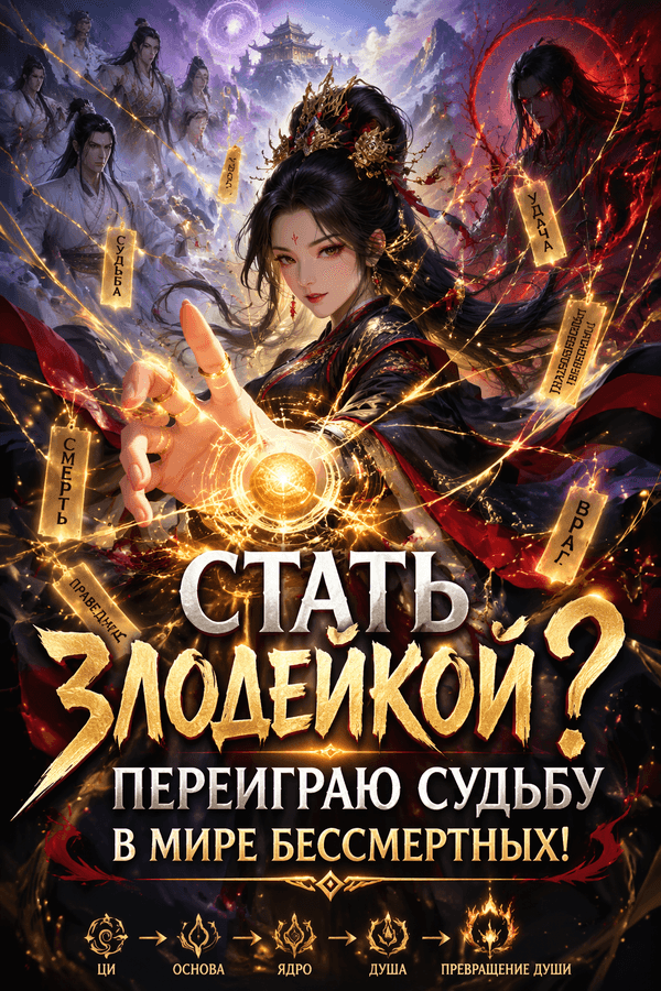 Стать злодейкой? Переиграю судьбу в мире бессмертных!