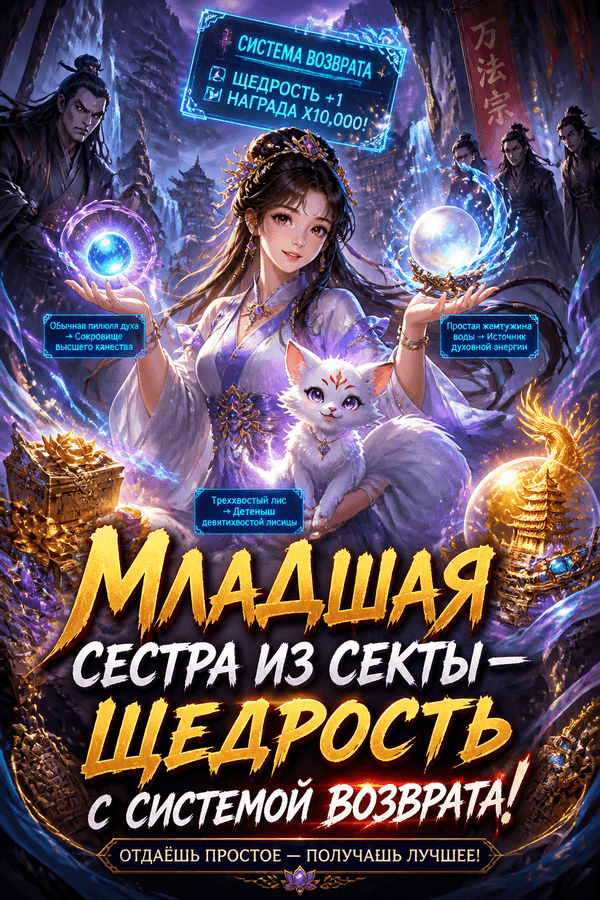 Младшая сестра из секты — щедрость с системой возврата!