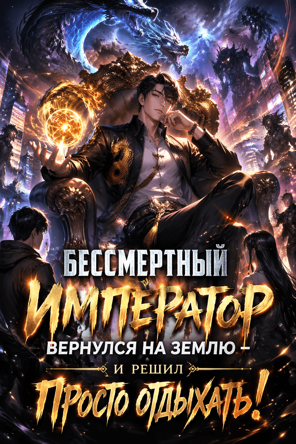 Бессмертный Император вернулся на Землю — и решил просто отдыхать!