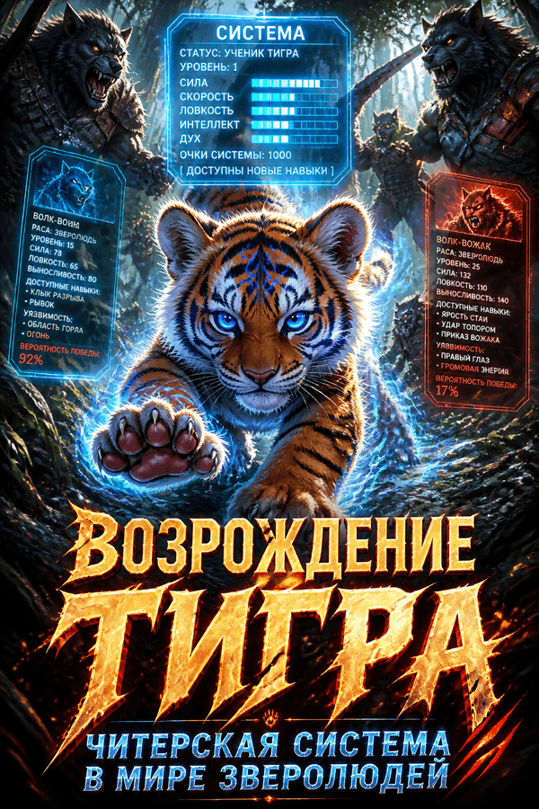 Возрождение тигра: Читерская система в мире зверолюдей