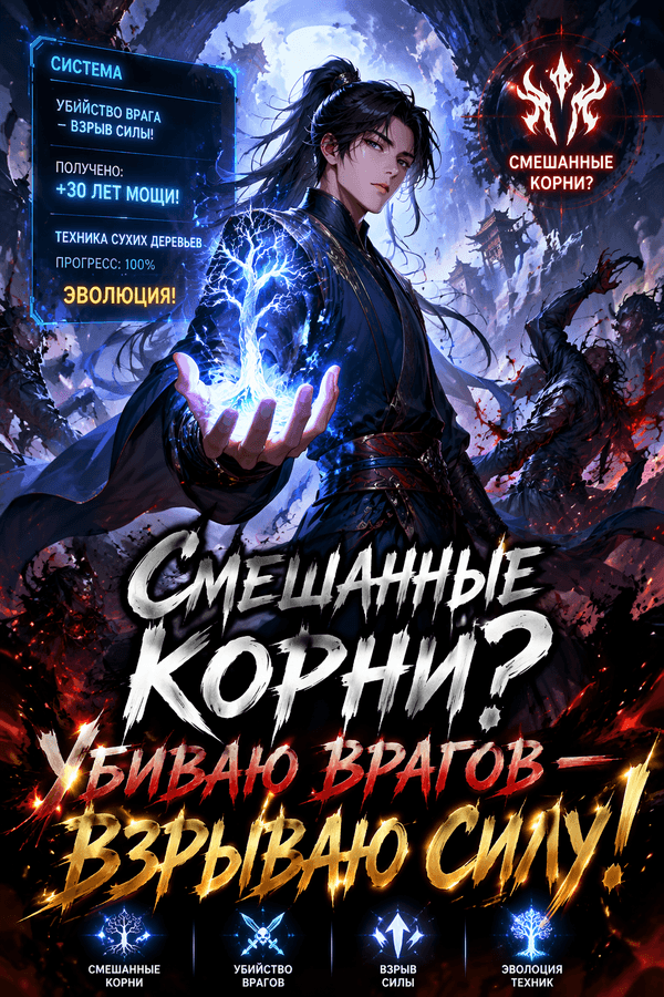 Смешанные корни? Убиваю врагов — взрываю силу!