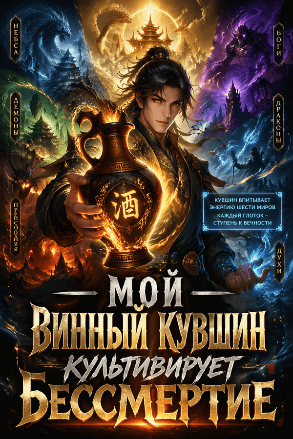 Мой винный кувшин культивирует бессмертие