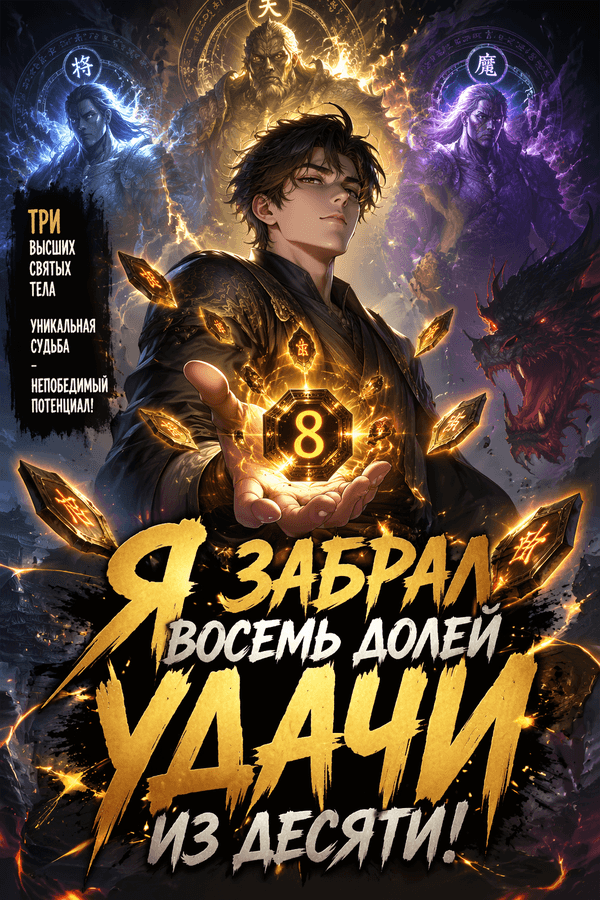 Я забрал восемь долей удачи из десяти!