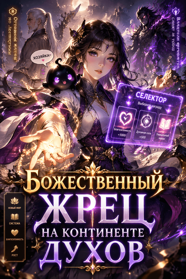 Божественный жрец на континенте духов