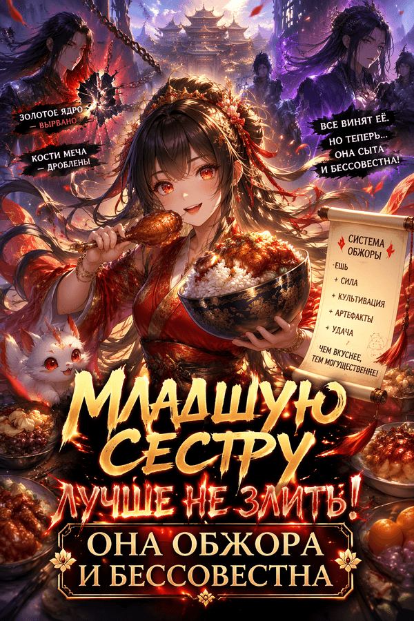 Младшую сестру лучше не злить! Она обжора и бессовестна
