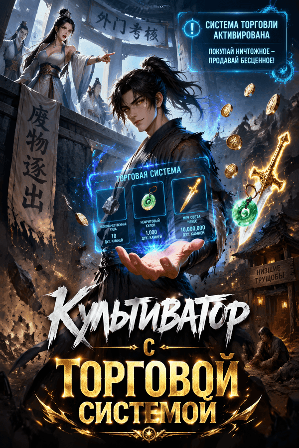 Культиватор с торговой системой
