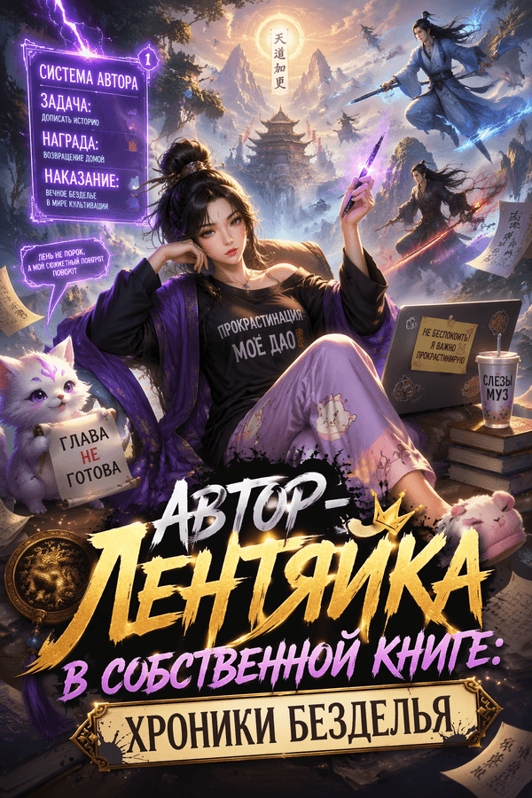 Автор-лентяйка в собственной книге: хроники безделья
