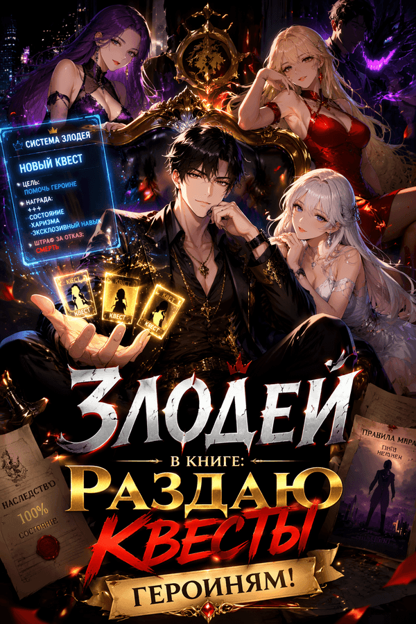 Злодей в книге: Раздаю квесты героиням!
