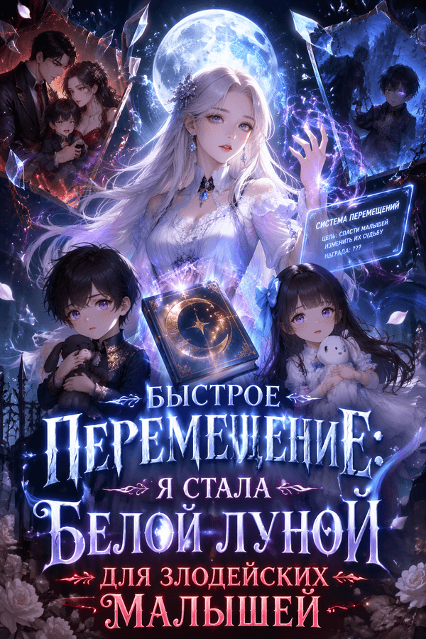 Быстрое перемещение: Я стала белой луной для злодейских малышей