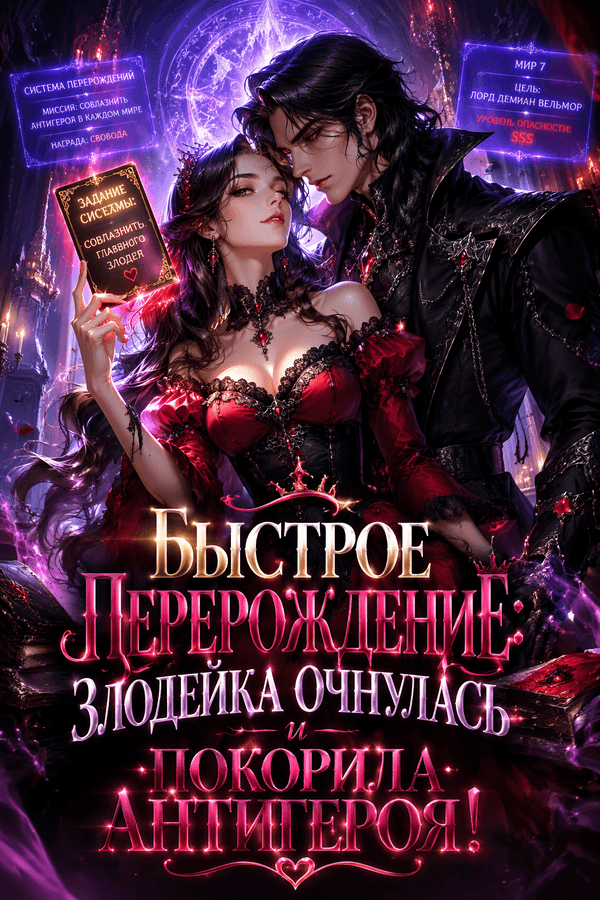 Быстрое перерождение: Злодейка очнулась и покорила антигероя!