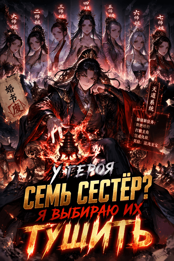 У героя семь сестёр? Я выбираю их тушить
