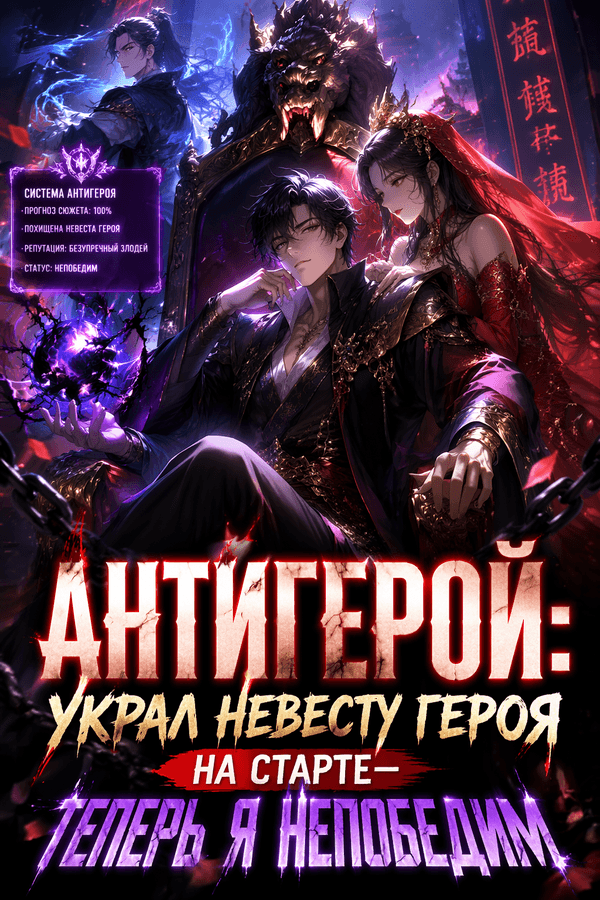 Антигерой: Украл невесту героя на старте — теперь я непобедим