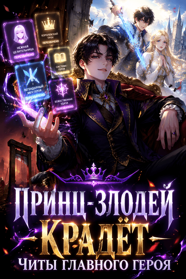 Принц-злодей крадёт читы главного героя