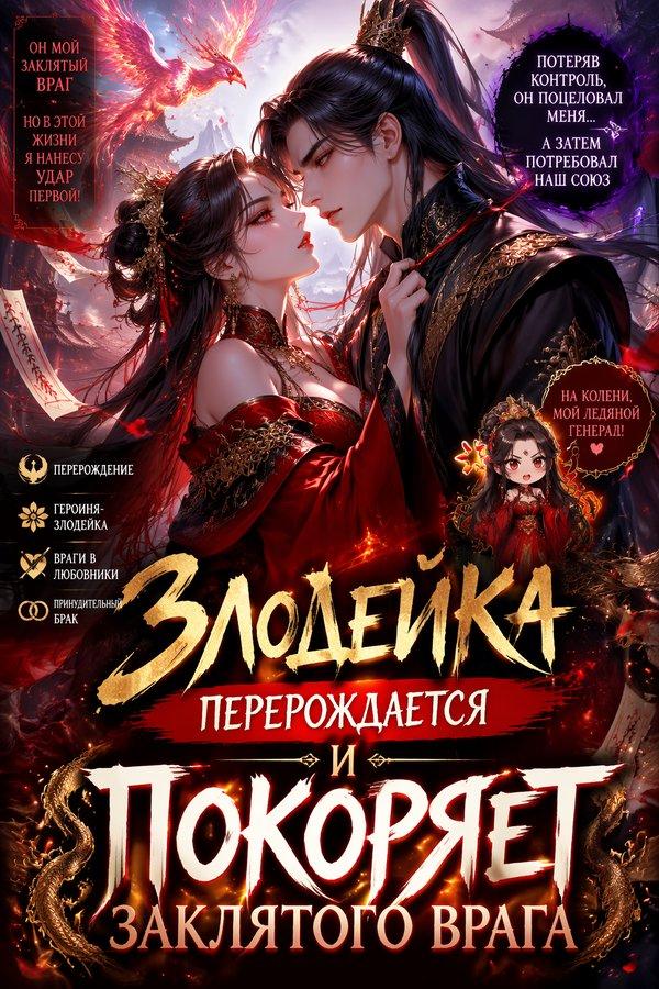Злодейка перерождается и покоряет заклятого врага