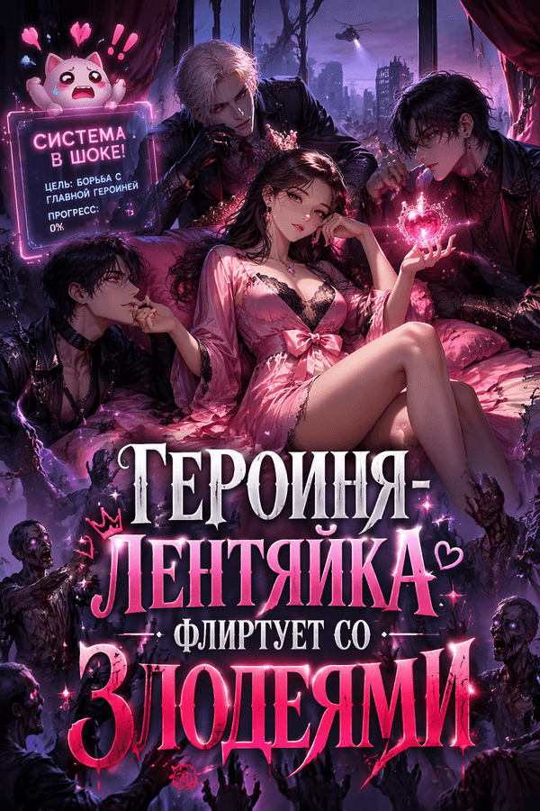 Героиня-лентяйка флиртует со злодеями