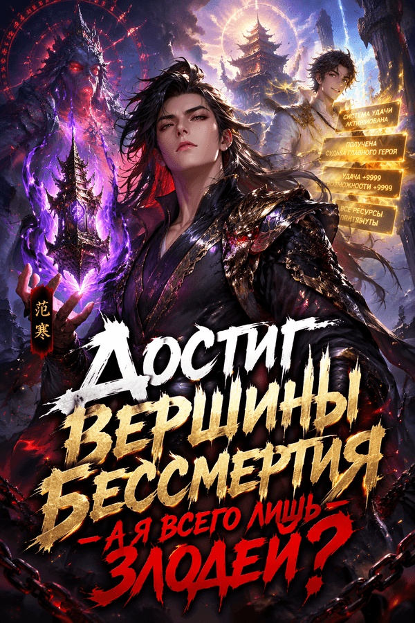 Достиг вершины бессмертия — а я всего лишь злодей?