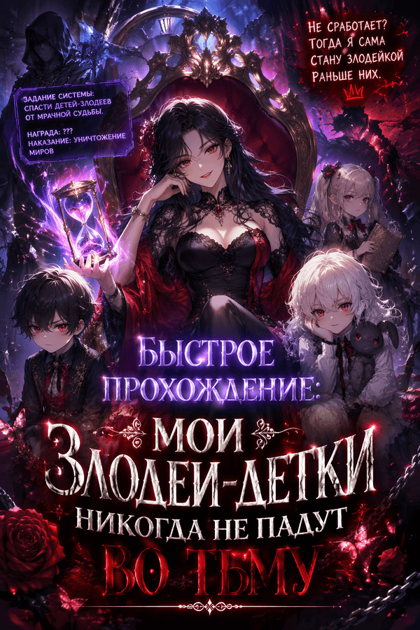 Быстрое прохождение: Мои злодеи-детки никогда не падут во тьму