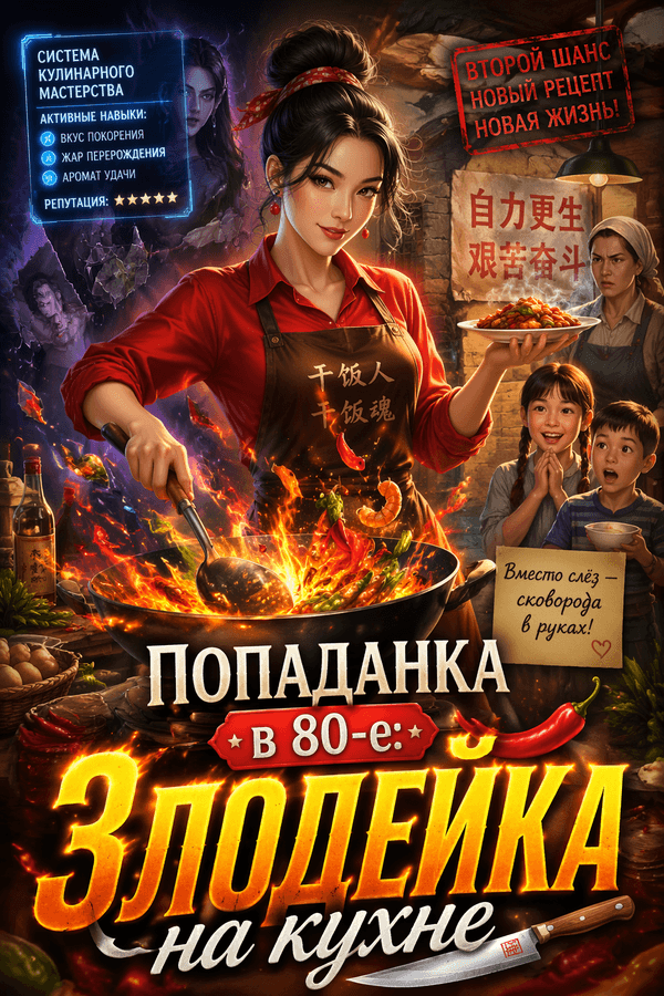 Попаданка в 80-е: Злодейка на кухне