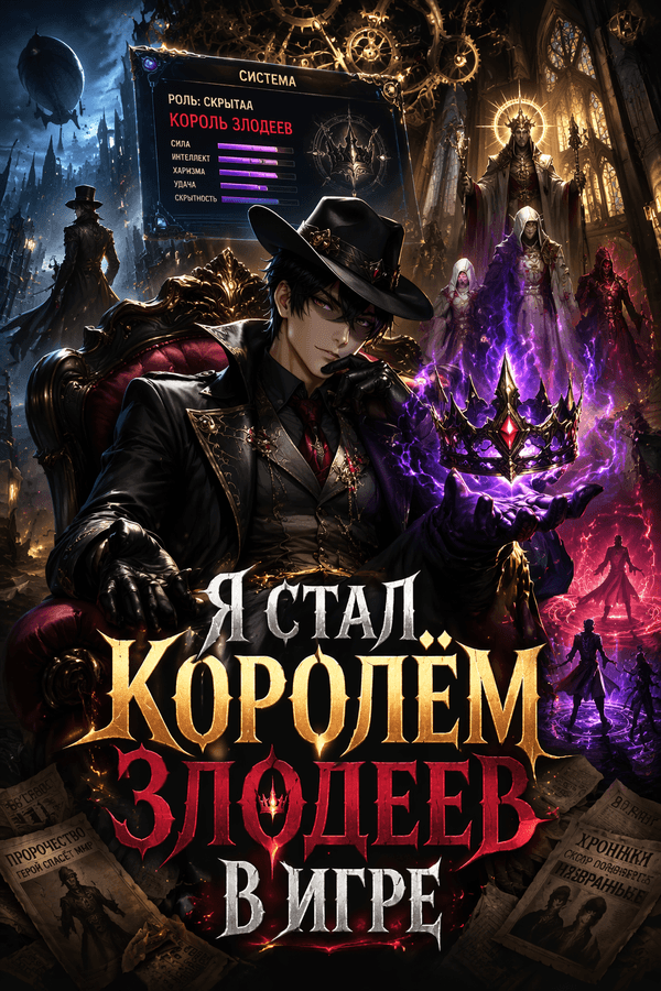 Я стал королём злодеев в игре