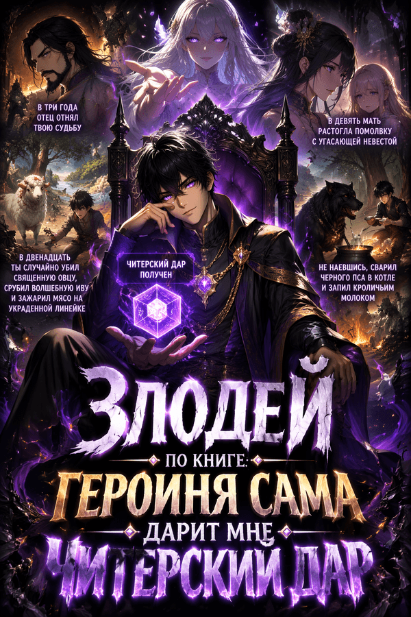 Злодей по книге: героиня сама дарит мне читерский дар