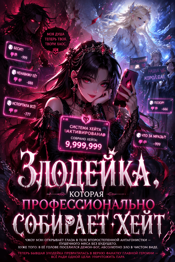 Злодейка, которая профессионально собирает хейт
