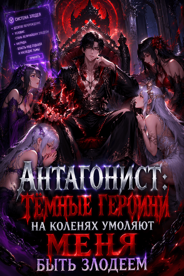 Антагонист: Тёмные героини на коленях умоляют меня быть злодеем