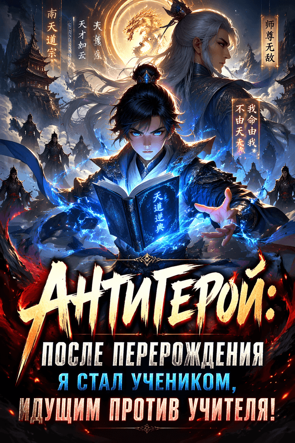 Антигерой: После перерождения я стал учеником, идущим против учителя!
