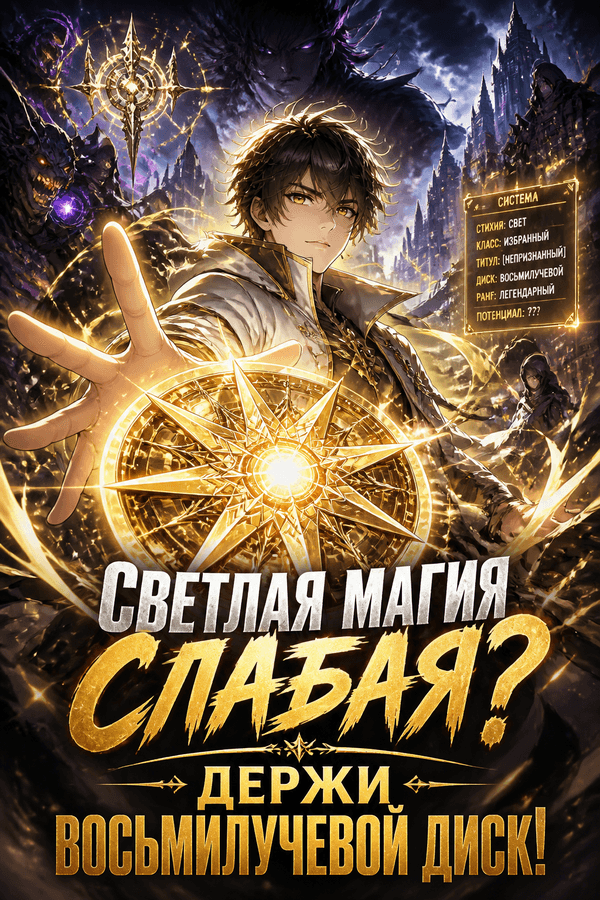 Светлая магия слабая? Держи восьмилучевой диск!