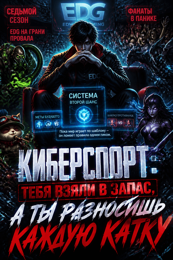 Киберспорт: тебя взяли в запас, а ты разносишь каждую катку
