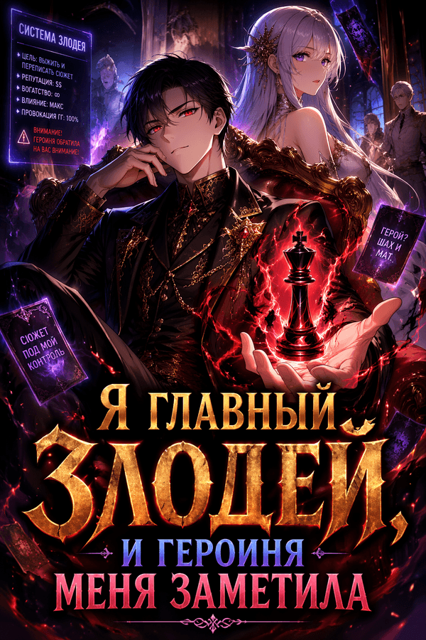 Я главный злодей, и героиня меня заметила
