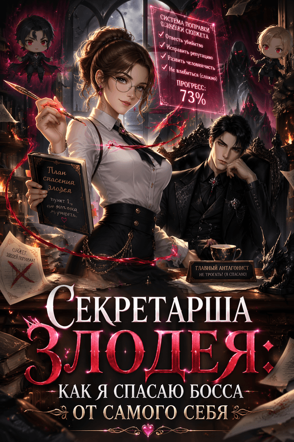 Секретарша злодея: как я спасаю босса от самого себя