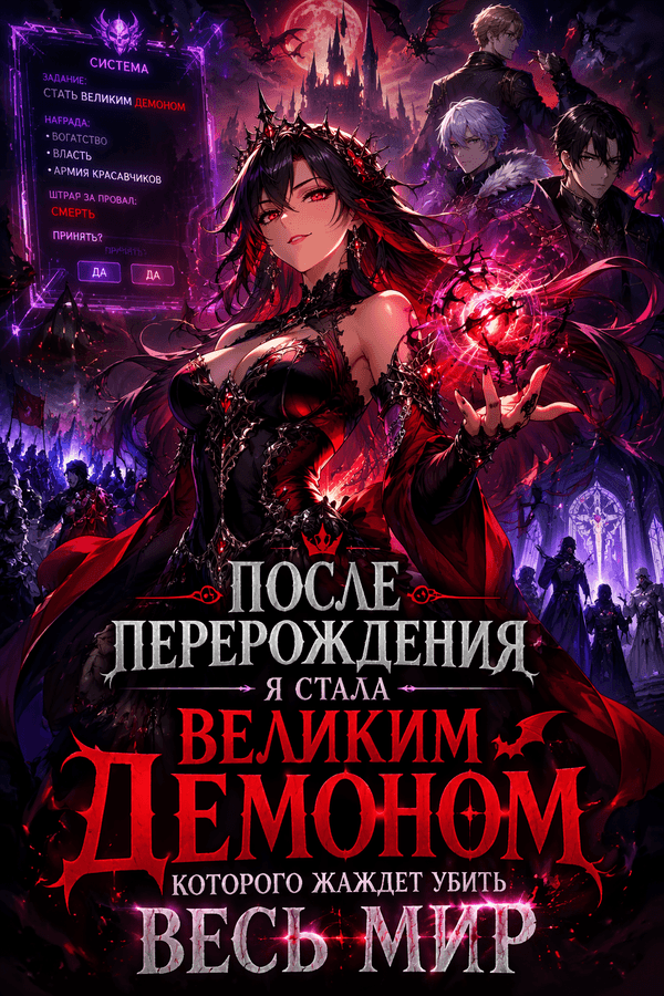 После перерождения я стала великим демоном, которого жаждет убить весь мир