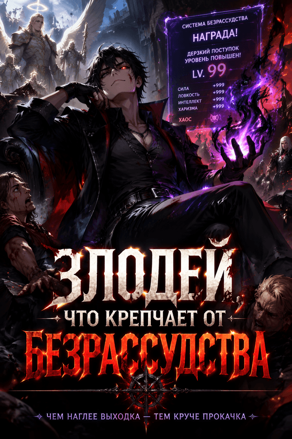 Злодей, что крепчает от безрассудства