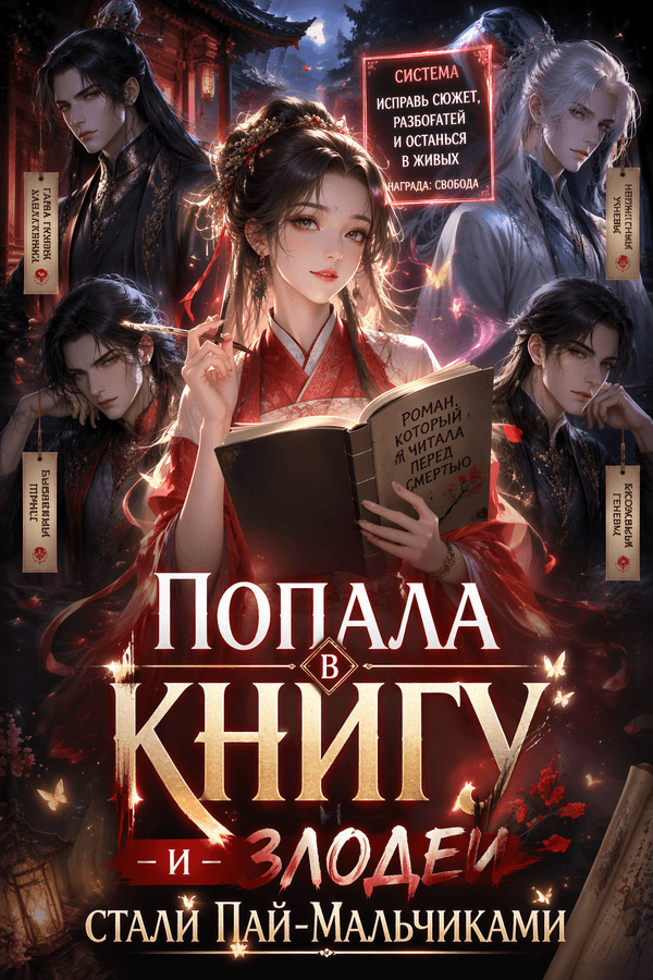 Попала в книгу — и злодеи стали пай-мальчиками