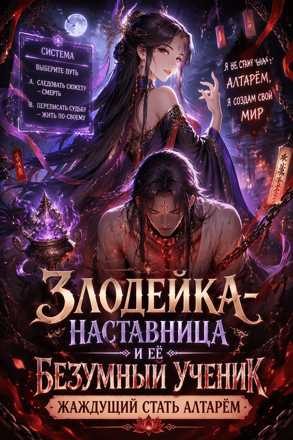 Злодейка-наставница и её безумный ученик, жаждущий стать алтарём