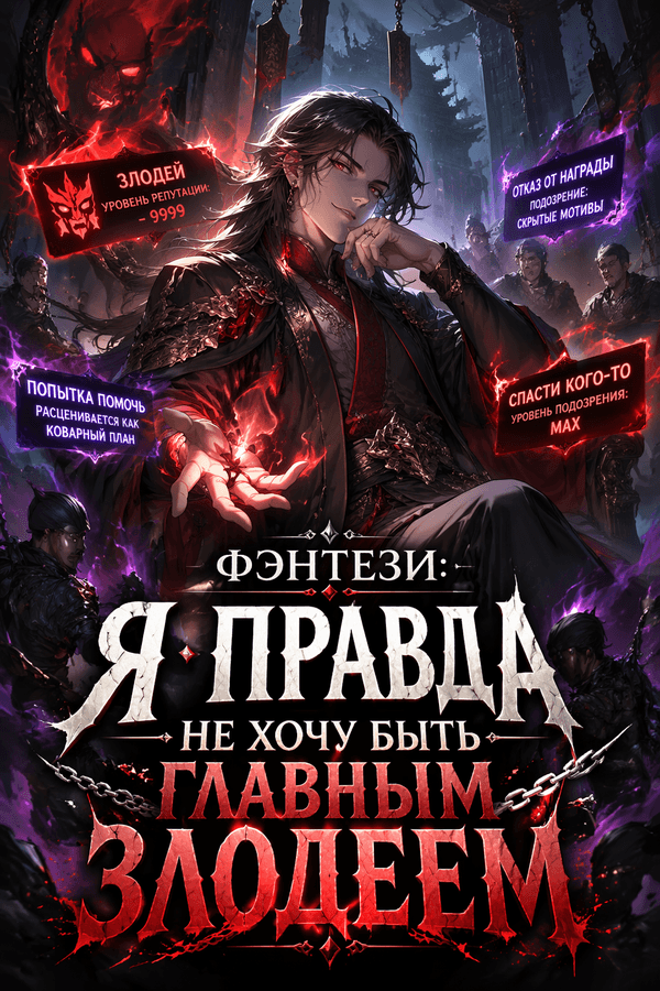 Фэнтези: Я правда не хочу быть главным злодеем