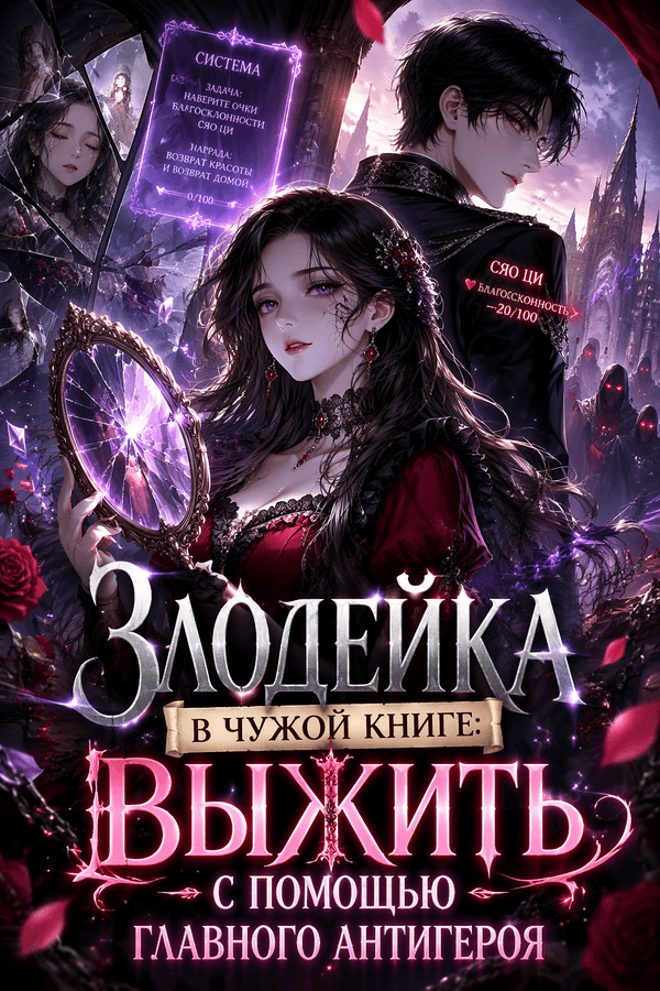 Злодейка в чужой книге: Выжить с помощью главного антигероя