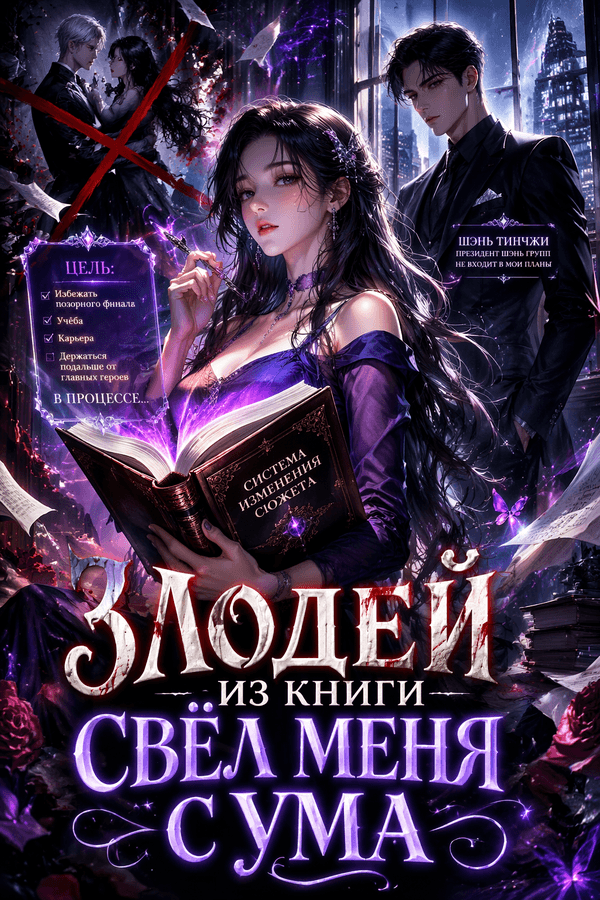 Злодей из книги свёл меня с ума