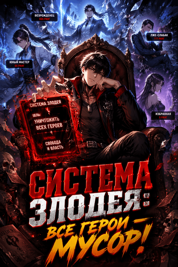 Система злодея: Все герои — мусор!